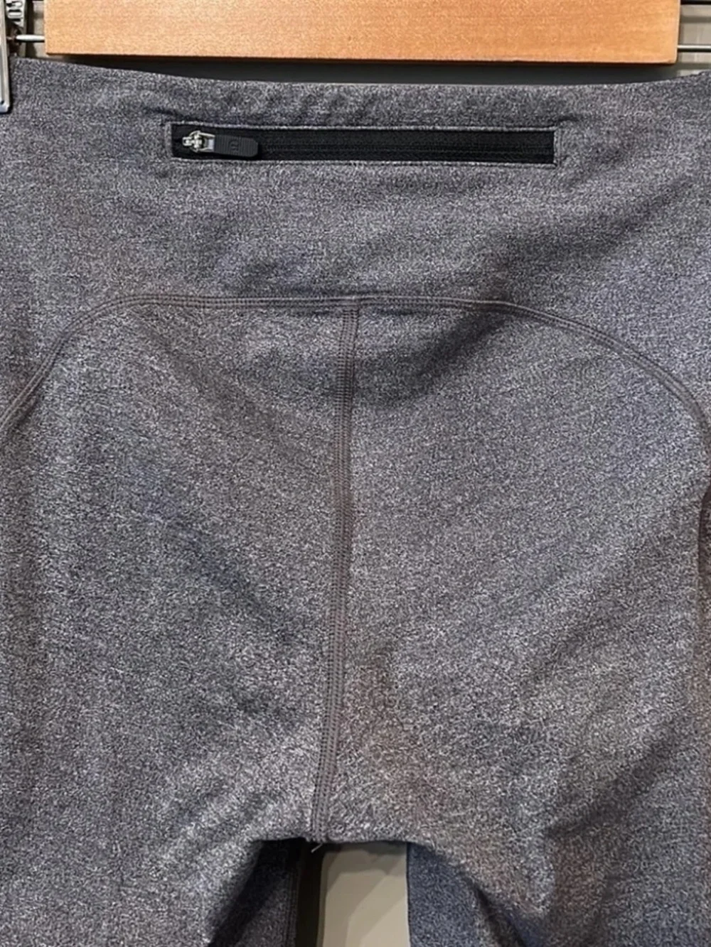 Lululemon Speed Up Crop Heathered Black 21